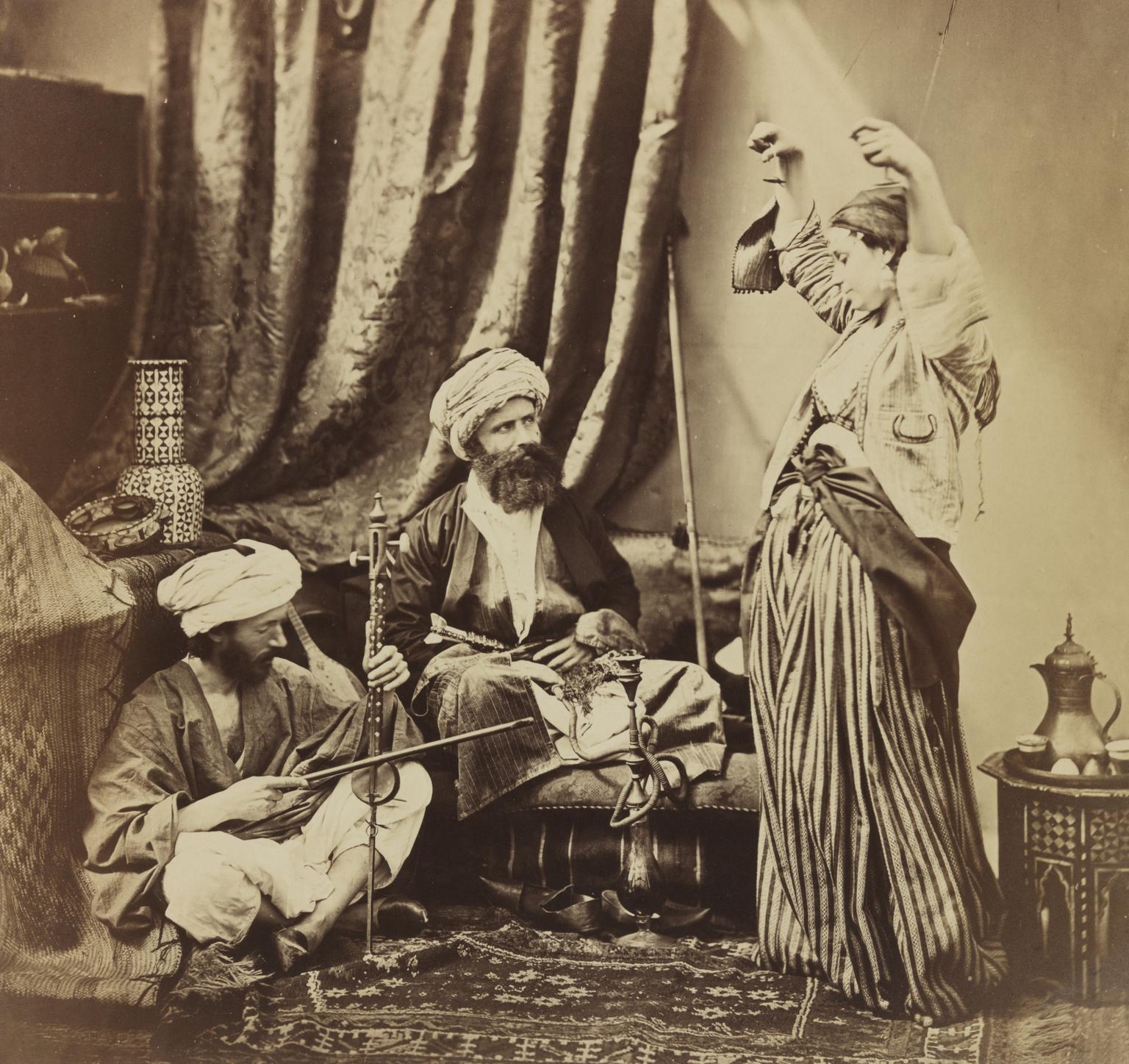 Pasha and Bayadère, 1858. Roger Fenton. Science Museum Group collection