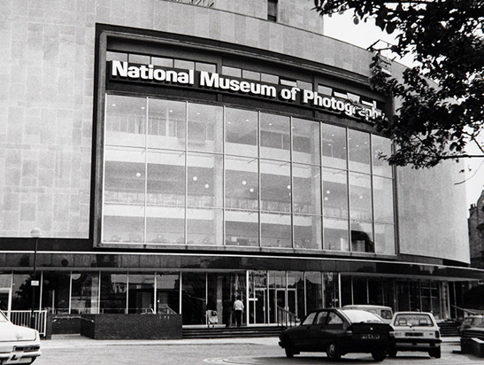 The exterior of the museum in the 1980s