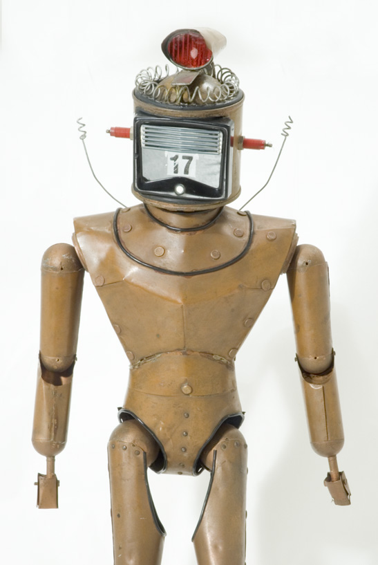 Robot puppet from Thunderbirds, c. 1965, National Media Museum Collection