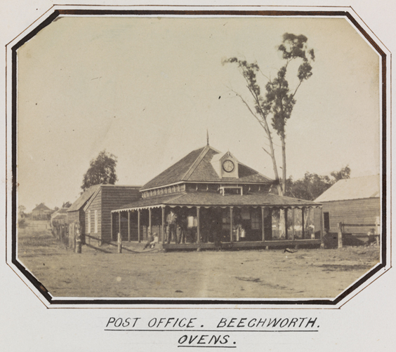 Post Office. Beechworth. Ovens. c. 1855, Walter Bentley Woodbury, The Royal Photographic Society Collection, National Media Museum