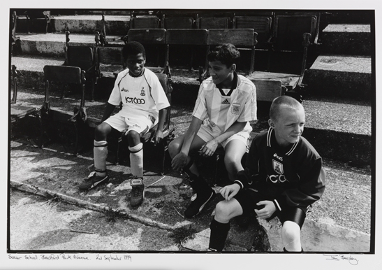 'Soccer School, Bradford Park Avenue', 2 Sept 1999 © Ian Beesley, National Media Museum Collection 