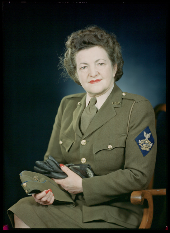 Mrs Bateman, US Navy, c. 1943, John Cyril Alfred Redhead, National Media Museum Collection / SSPL