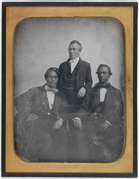 Hawaiian Princes, Alexander Liholiho & Lot Kamahameeaha and G. Parmele Judd, 1850, Albert Sands Southworth and Josiah Johnson Hawes, National Media Museum Collection