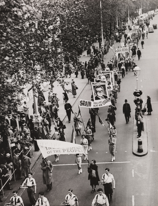 Spanish Peace Rally, 1938, Harold Tomlin, Daily Herald Archive, National Media Museum