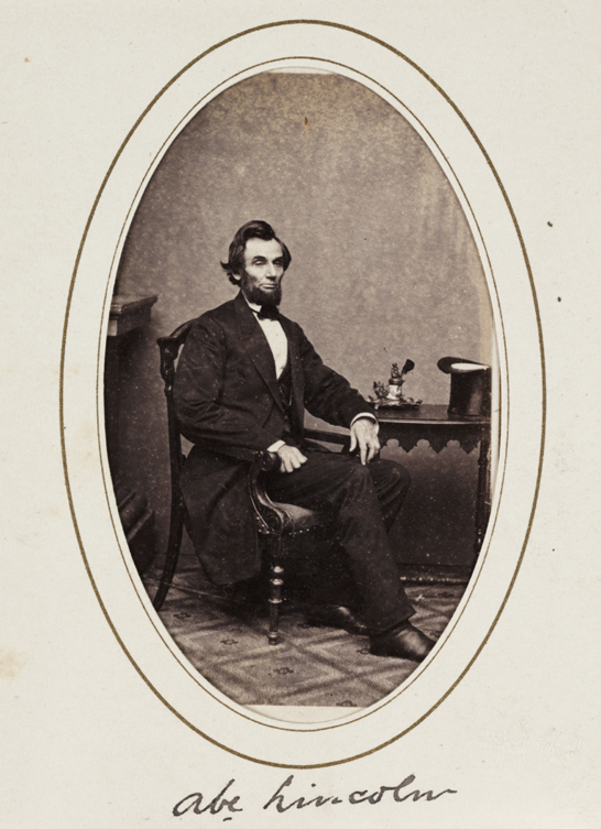 'Abe Lincoln', c.1863, Matthew Brady, National Media Museum Collection