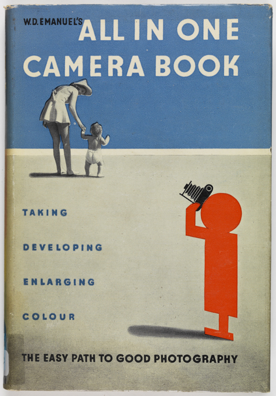 Focal Press book cover for "The All In One Camera Book", 16th ed. 1948, Focal Press, National Media Museum Collection / SSPL