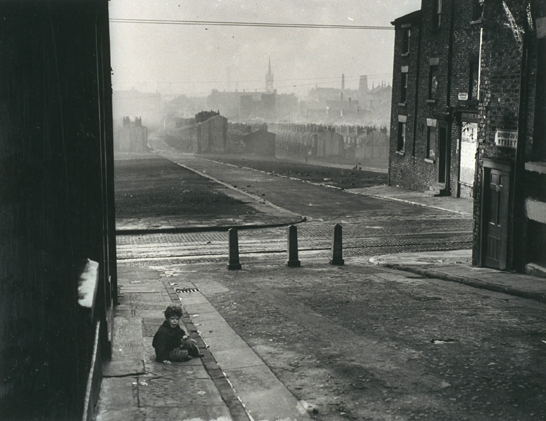 Child in a Liverpool slum housing area, 21 November 1949, White, Daily Herald Archive, National Media Museum Collection / SSPL