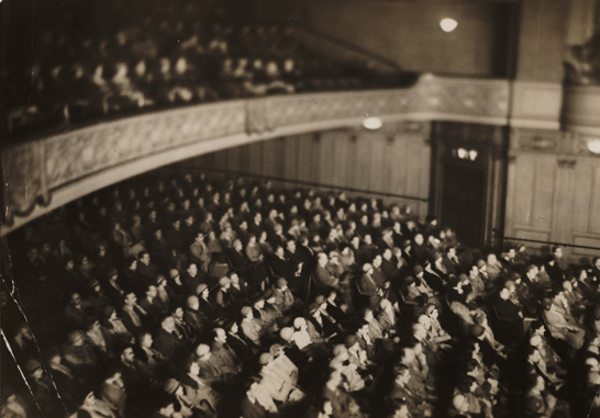Cinema audience pictured using the Ilford infra-red process, 6 February 1932, James Jarché, Daily Herald Archive, National Media Museum Collection / SSPL