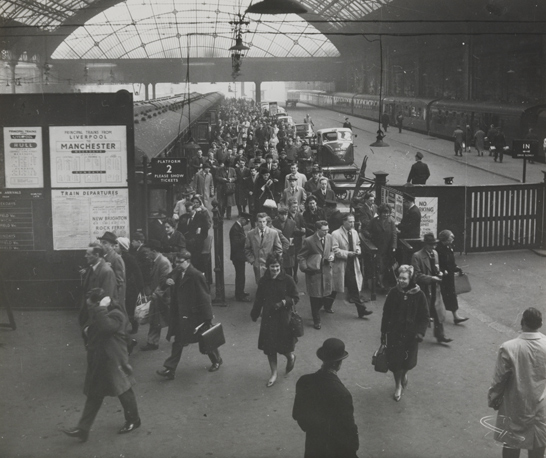 Beeching to close Manchester Central Station, 27 March 1963, Ralph, Daily Herald Archive, National Media Museum Collection / SSPL