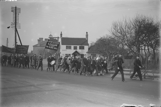 National Hunger March, 23 February 1934, James Jarché, Daily Herald Archive, National Media Museum Collection / SSPL