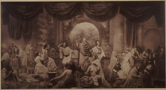 The Two Ways Of Life, 1857, Oscar Gustave Rejlander, The Royal Photographic Society Collection, National Media Museum / SSPL
