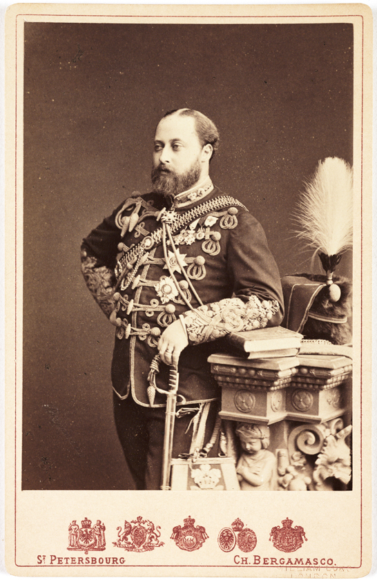 The Prince of Wales, 1877, Charles Bergamasco © National Media Museum / SSPL. Creative Commons BY-NC-SA