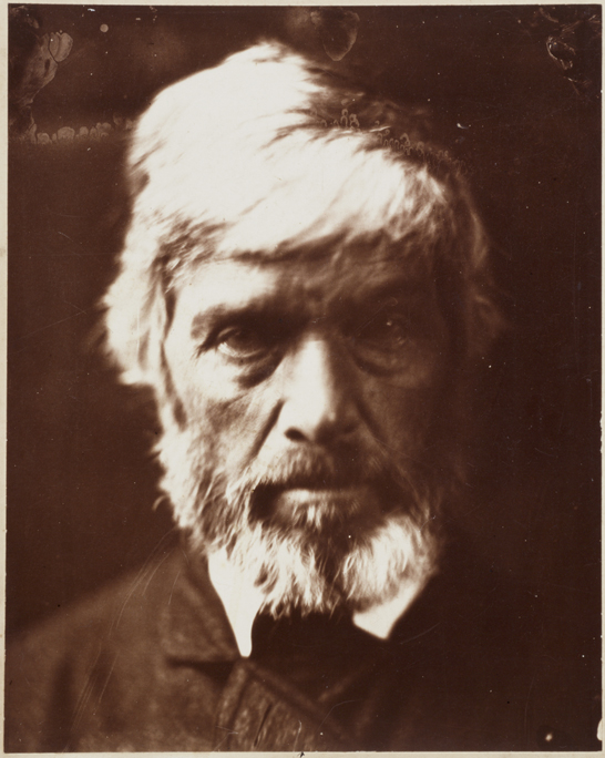 'Carlyle like a rough block of Michel Angelo's Sculpture', 1867, Julia Margaret Cameron, The Royal Photographic Society Collection © National Media Museum, Bradford / SSPL. Creative Commons BY-NC-SA 