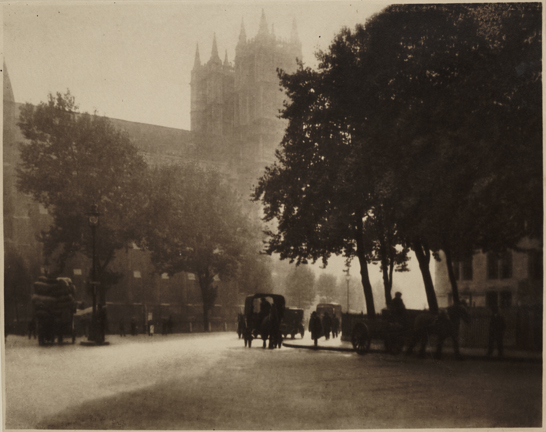 Autumn Haze, Westminster, 1926, Charles Job, The Royal Photographic Society Collection © National Media Museum, Bradford / SSPL. Creative Commons BY-NC-SA