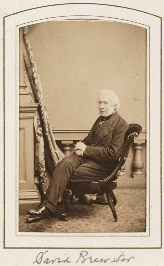 David Brewster, c. 1866, London Stereoscopic Company © National Media Museum, Bradford / SSPL. Creative Commons BY-NC-SA