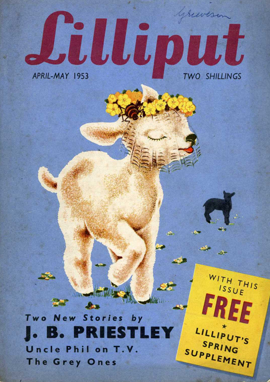 Front cover of Lilliput magazine containing Uncle Phil on TV, 1953