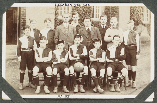 Lucton School 1st XI, c. 1910, unknown photographer © National Media Museum, Bradford / SSPL. Creative Commons BY-NC-SA