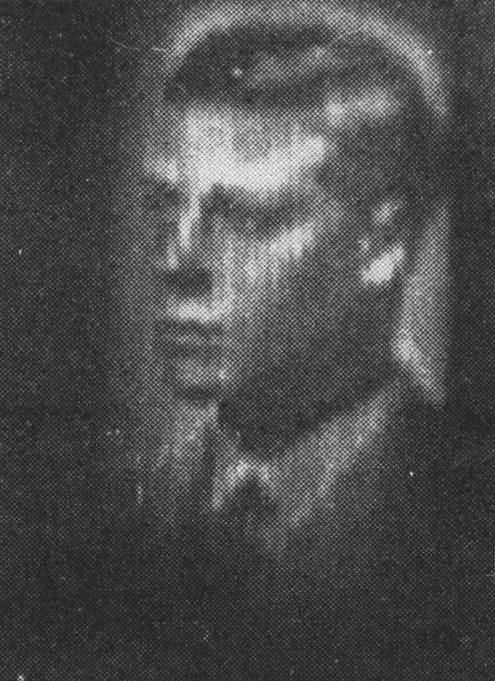 The portrait of the Prince of Wales (later Edward VIII) as it would have appeared on the Model 'A' Televisor.