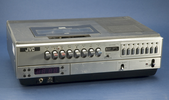 JVC VHS machine, 1976 © National Media Museum, Bradford / SSPL. Creative Commons BY-NC-SA