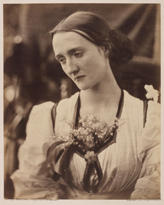 'Mrs Herbert Fisher', 1868, Julia Margaret Cameron © The Royal Photographic Society Collection 