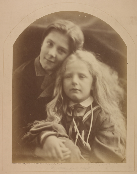 'Return from School (Lionel and Henry Holland)', 1872, Julia Margaret Cameron © The Royal Photographic Society Collection 