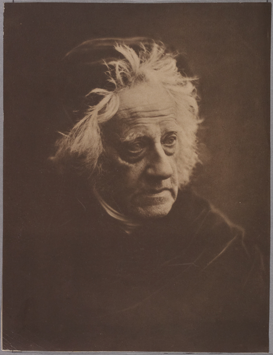 'Sir John Herschel', 1867, Julia Margaret Cameron © The Royal Photographic Society Collection 