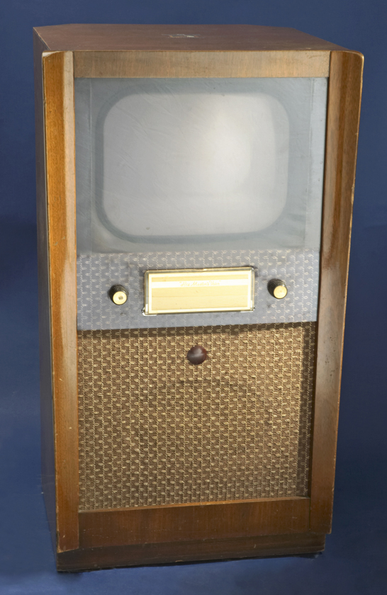 HMV black and white TV receiver, c. 1951