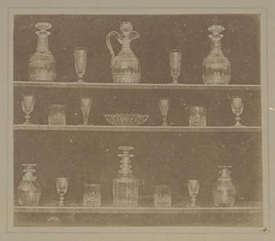 Plate IV from The Pencil of Nature, Articles of Glass, William Henry Fox Talbot © National Media Museum, Bradford / SSPL. Creative Commons BY-NC-SA