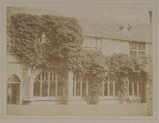 Plate XVI from The Pencil of Nature, Cloisters of Lacock Abbey, William Henry Fox Talbot © National Media Museum, Bradford / SSPL. Creative Commons BY-NC-SA