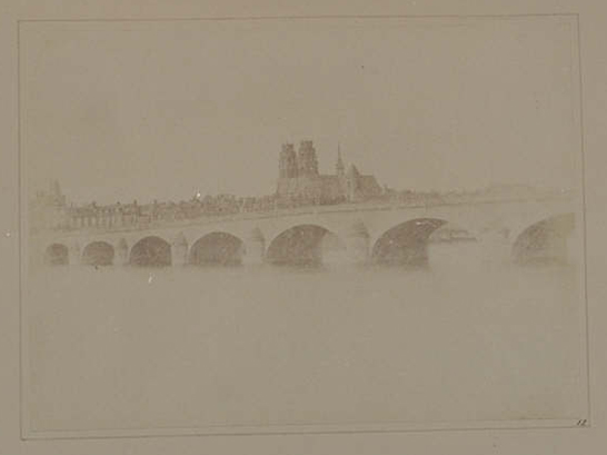 Plate XII from The Pencil of Nature, The Bridge of Orleans, William Henry Fox Talbot © National Media Museum, Bradford / SSPL. Creative Commons BY-NC-SA