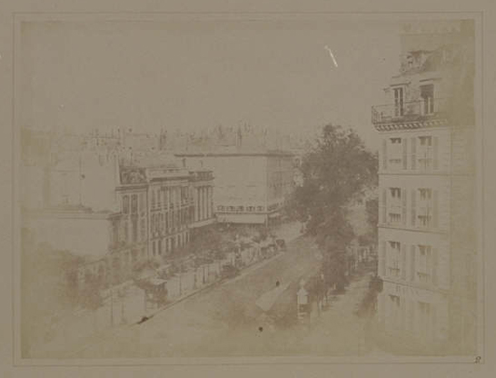 Plate II from The Pencil of Nature, View of the Boulevards of Paris, William Henry Fox Talbot © National Media Museum, Bradford / SSPL. Creative Commons BY-NC-SA