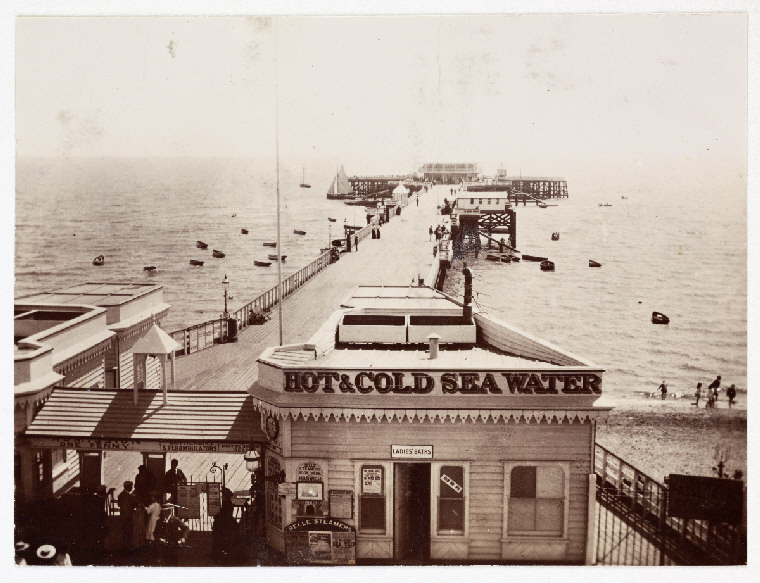 View of a pier