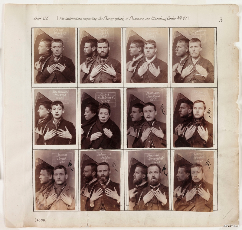  Photographs of inmates at Wormwood Scrubs prison