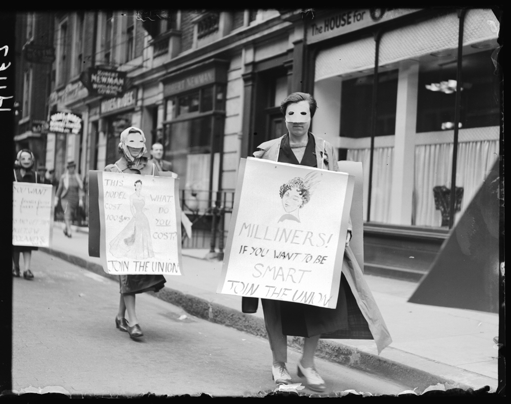 Protest March, 25 May 1939. Harold Tomlin / Daily Herald Archive / National Science and Media Museum Collection / SSPL