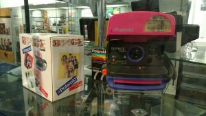 The Polaroid SpiceCam and its box