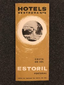 Image of a leaflet entitled 'Hotels Restaurants'