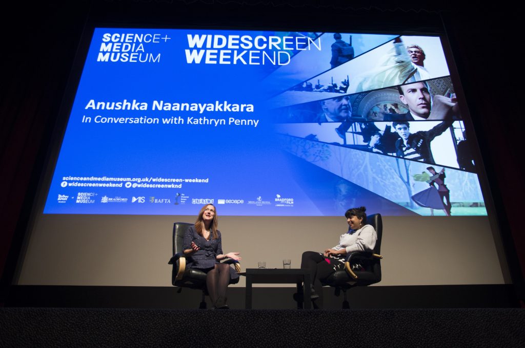 Anushka Kishani Naanayakkara in conversation with Kathryn Penny at Widescreen Weekend 2017