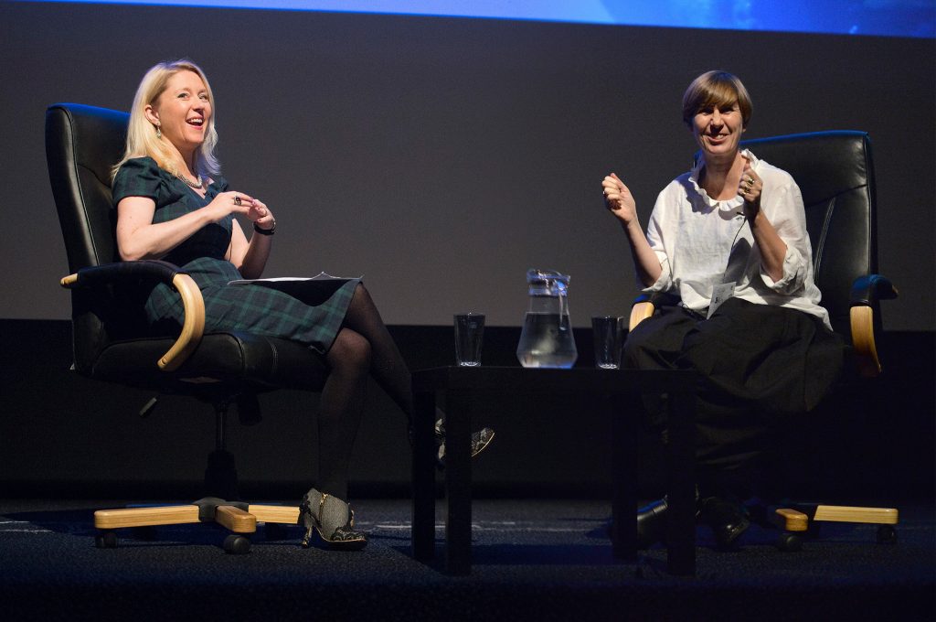 Jane Petrie in conversation with Anna Smith at Widescreen Weekend 2017