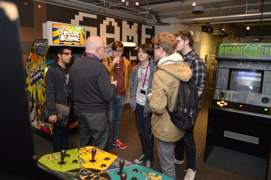 Widescreen Weekend 2017 delegates at the National Science and Media Museum