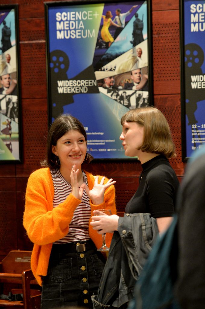 Widescreen Weekend 2017 delegates at the National Science and Media Museum