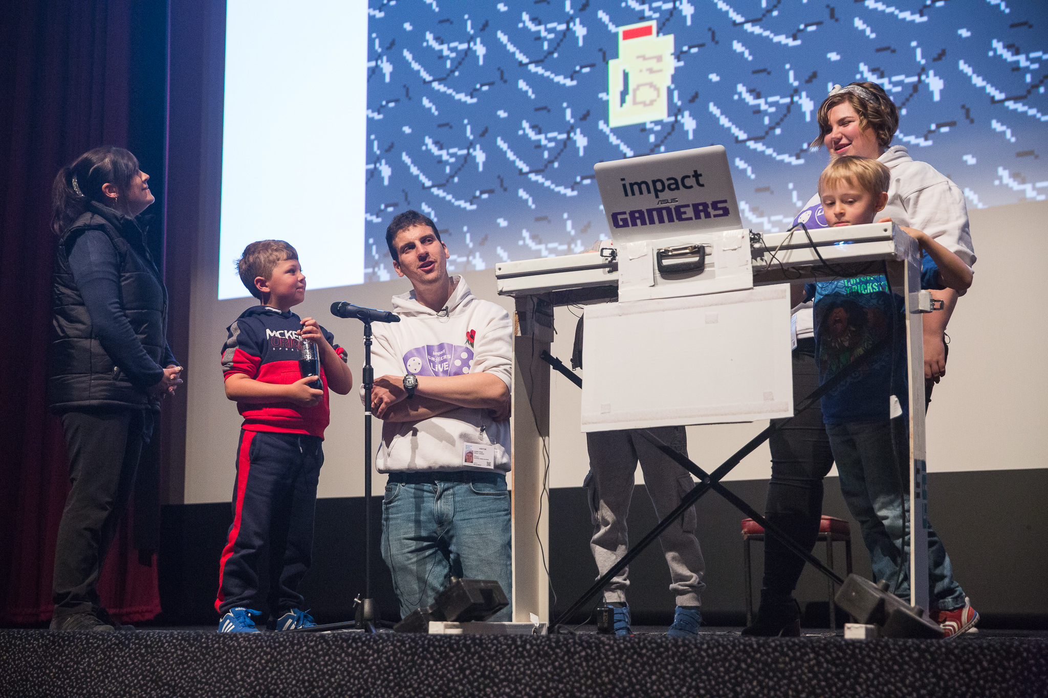 Impact Gamers live big-screen event at the Yorkshire Games Festival