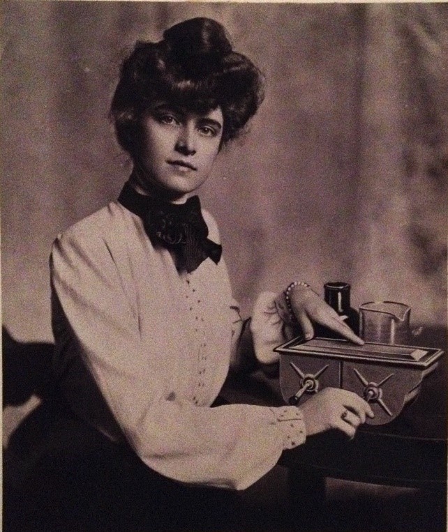 Portrait of a female photographer, undated, Kodak Collection