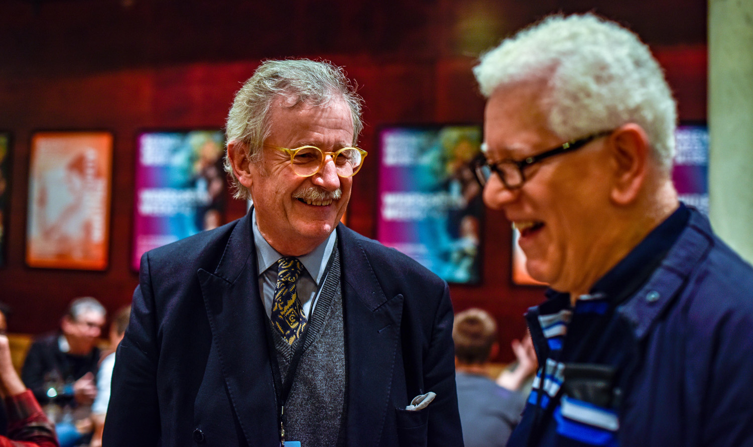 Professor Sir Christopher Frayling at the Widescreen Weekend 2018 opening night reception