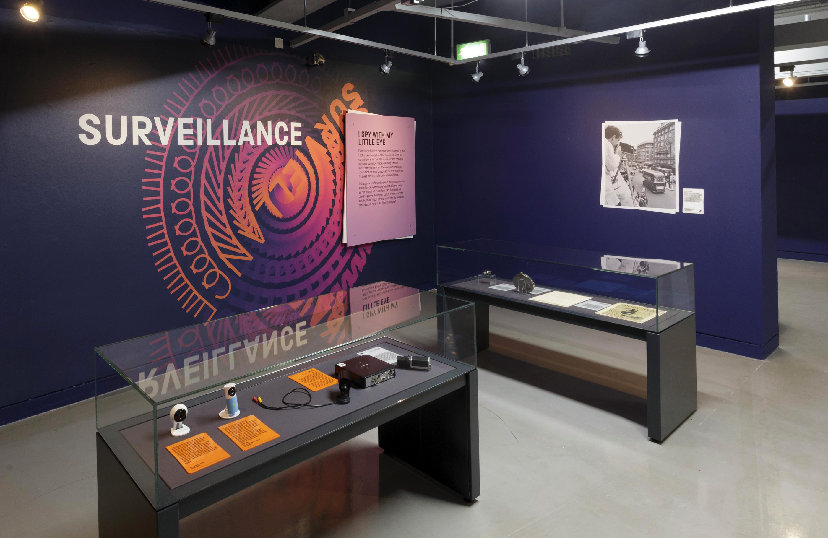 Never Alone, surveillance section, Gallery 2, National Science and Media Museum