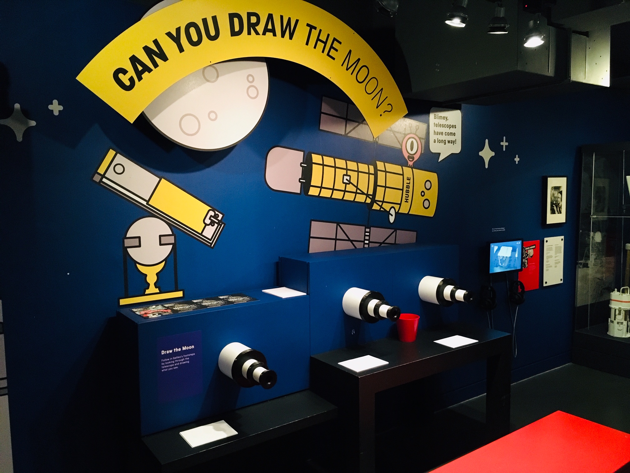 'Can you draw the Moon' section of Hello Universe