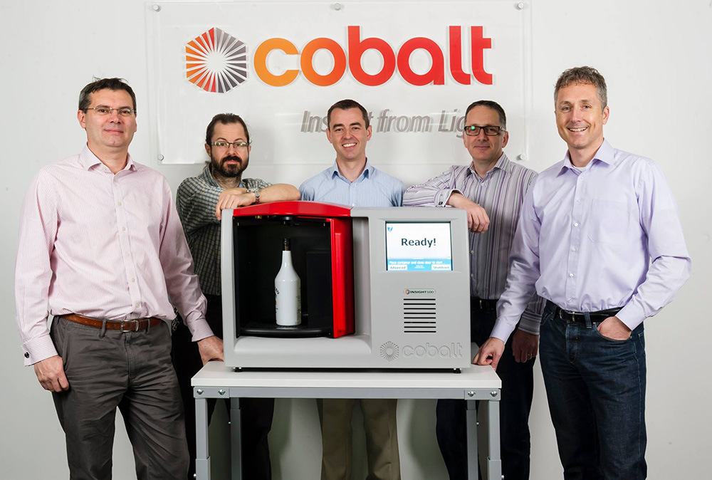 Cobalt Light Systems' airport security liquid scanner