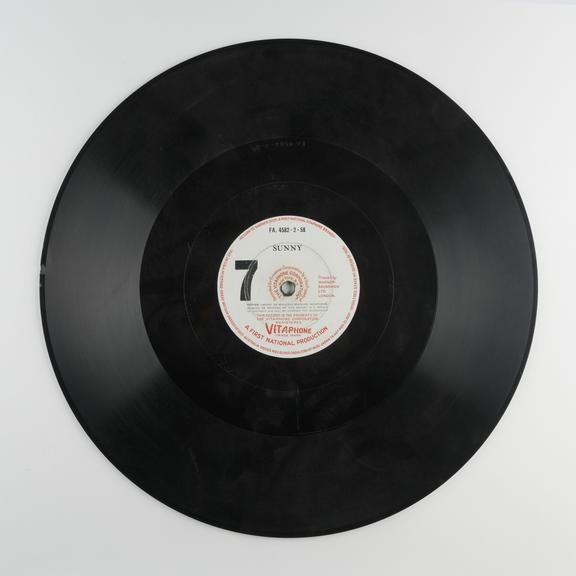 Vitaphone - 16-inch vinyl disc