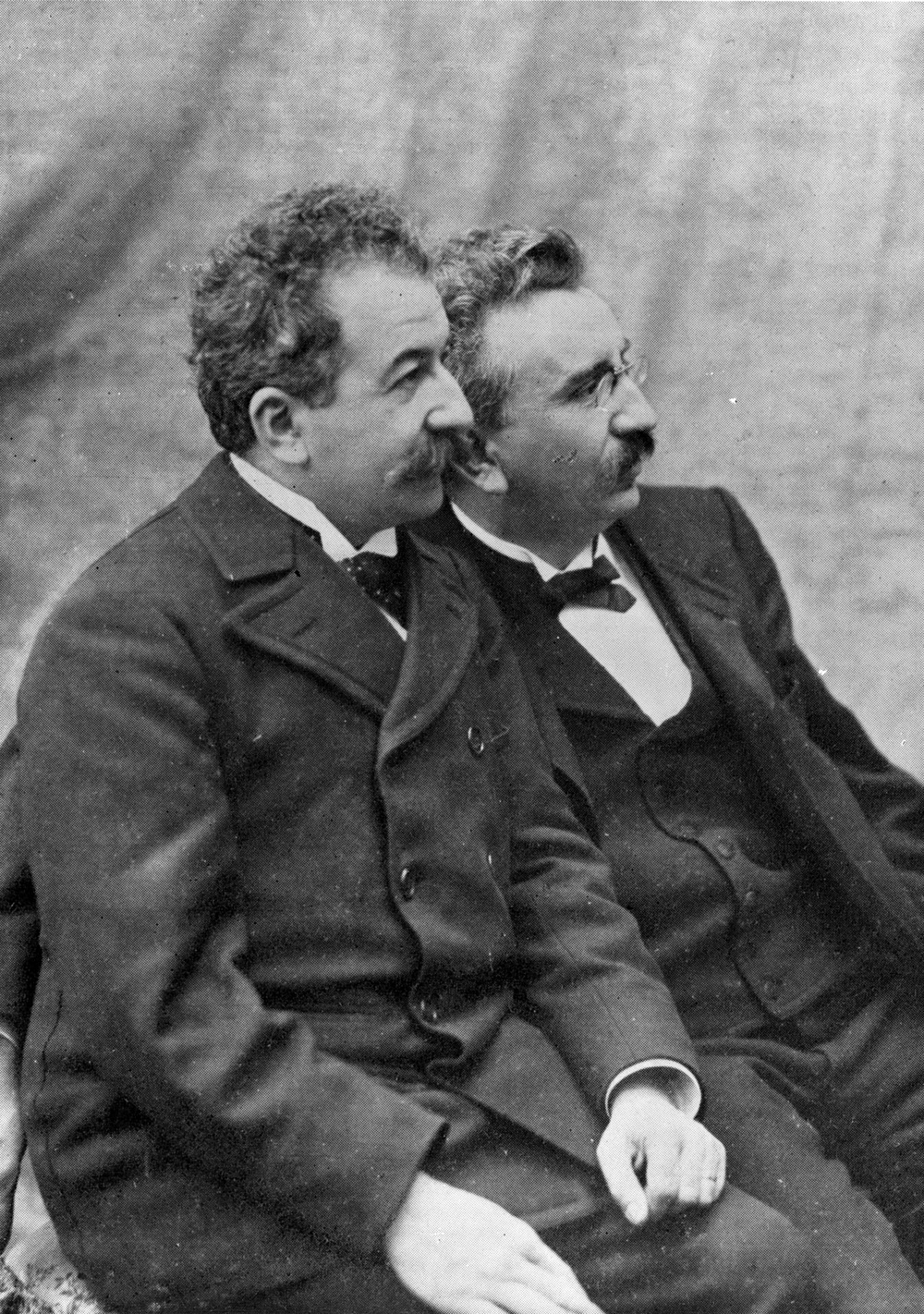 The Lumière brothers, Auguste and Louis Lumière