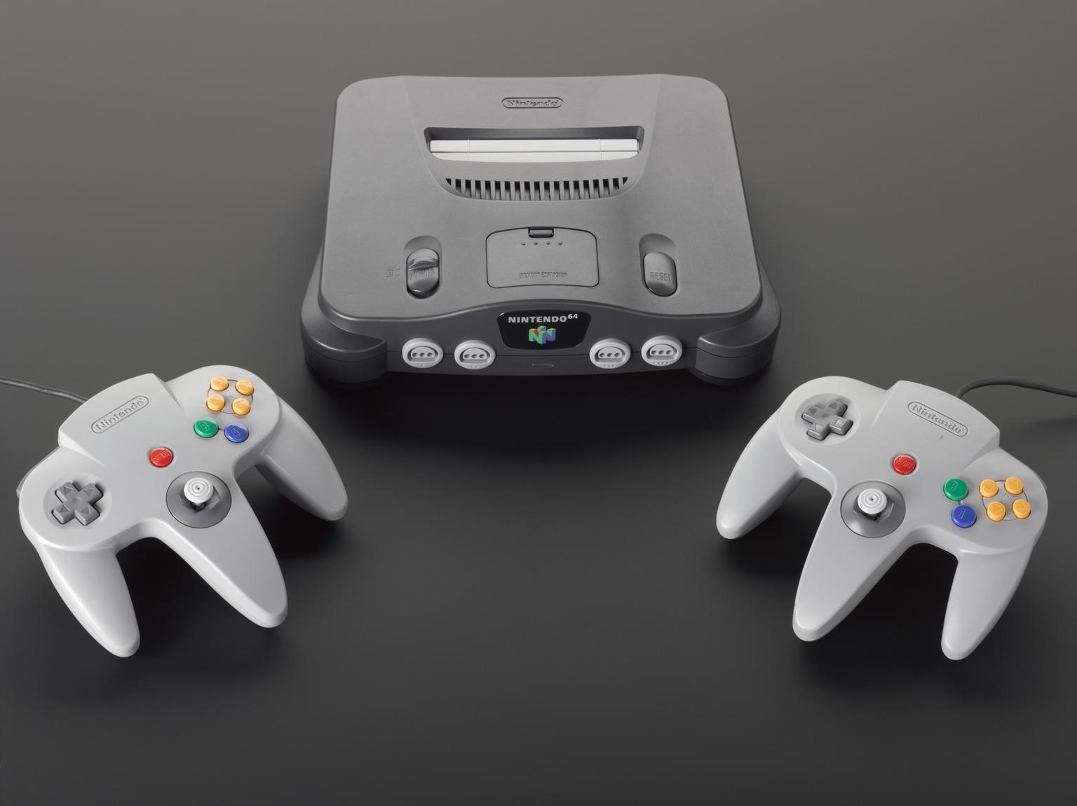Nintendo 64 games console