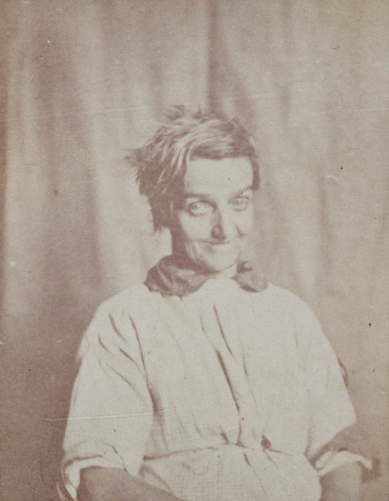Portrait of a patient, Surrey County Asylum, c. 1855, Dr. Hugh Welch Diamond, The Royal Photographic Society Collection, National Media Museum